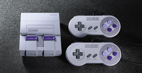 The SNES Classic Edition will include two controllers